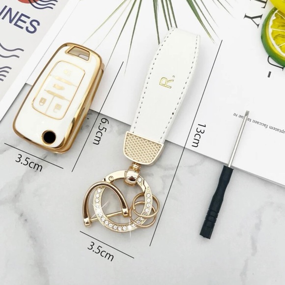 💜Keychain & key cover compatible for Chevrolet - Picture 5 of 8